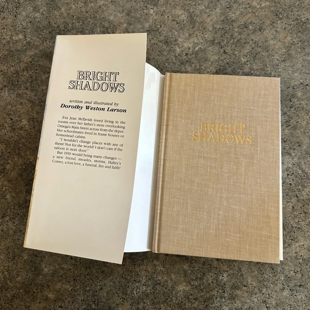 📕 Bright Shadows Out of Print and Vintage [Dorothy Larson] Western Decor Book